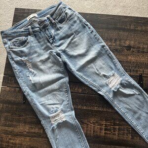 BKE Stella Women's distressed Skinny Jeans - Factory Flaw - Size 30 x 27